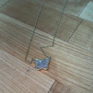 Kendra Scott Lillia Butterfly Necklace in Gold